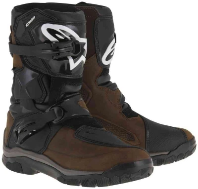 Alpinestars Boty na motorku Belize Oiled Drystar hnědé