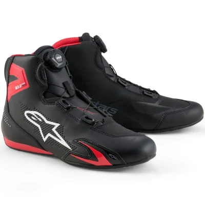 Alpinestars Celer černo-červeno-bílé pánské motoboty