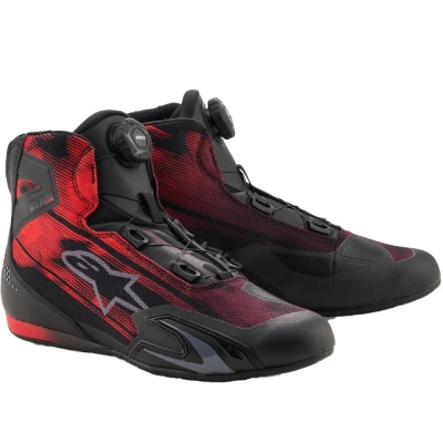 Alpinestars Celer Vented černo-červené pánské motoboty