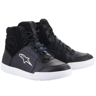 Alpinestars Chrome Drystar černo-bílo-modré pánské motoboty