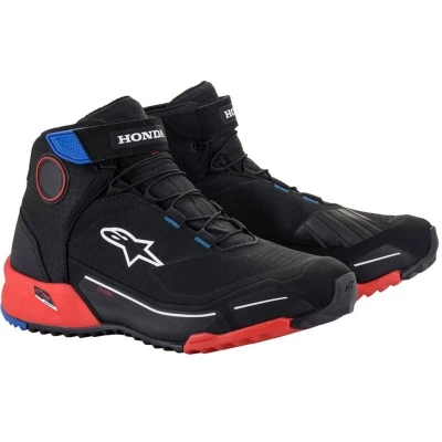 Alpinestars Boty na motorku CR-X Drystar Honda Kolekce černo-červeno-modré