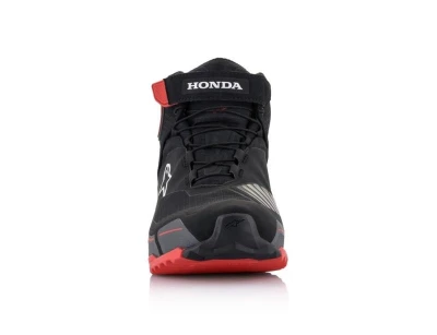Alpinestars Boty na motorku CR-X Drystar Honda Kolekce černo-červeno-šedé