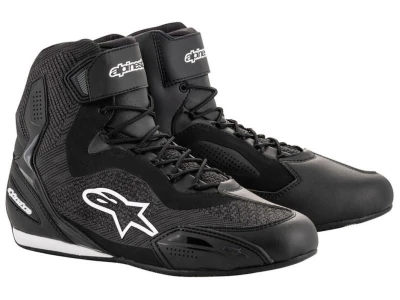 Alpinestars Faster 3 Rideknit černé pánské motoboty