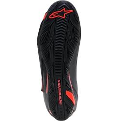 Alpinestars Topánky na motorku Faster-4 Drystar čierno-fluo červené