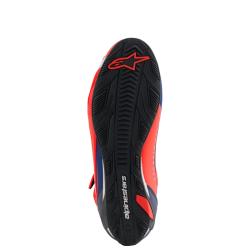 Alpinestars Boty na motorku Faster-4 kolekce MM93 fluo červeno-modro-bílé