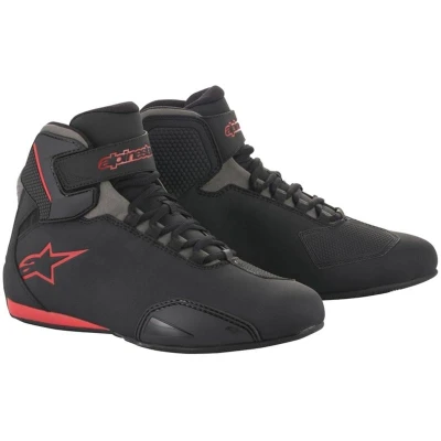 Alpinestars Boty na motorku Sektor černo-červené