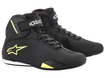 Alpinestars Boty na motorku Sektor černo-fluo žluté