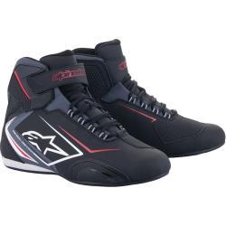 Alpinestars Boty na motorku Sektor Waterproof černo-bílo-šedé Alpinestars Boty na motorku Sektor Waterproof černo-bílo-šedé