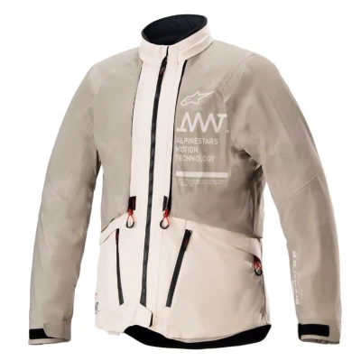 Alpinestars AMT-10 Lab Drystar XF camo písková bunda na motorku