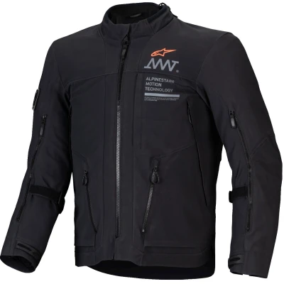 Alpinestars AMT-8 Stretch Drystar XF černá bunda na motorku
