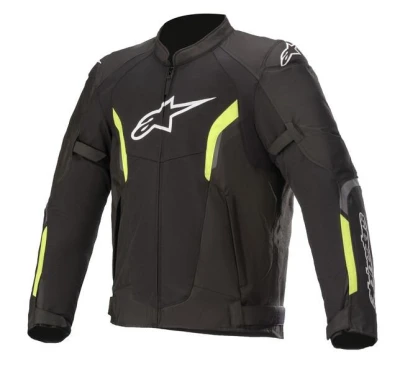 Alpinestars AST Air Tech-Air 5 Kompatibilní černo-fluo žlutá bunda na motorku