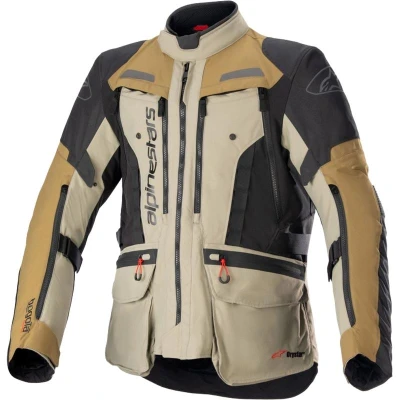 Alpinestars Bogota PRO Drystar zeleno-černá pánská bunda na motorku
