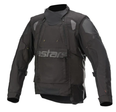 Alpinestars Halo Drystar černo-černá pánská motocyklová bunda