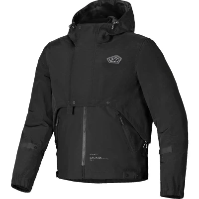 Alpinestars Mootant Waterproof Parka černá pánská motocyklová bunda
