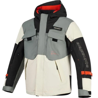 Alpinestars Mospher Waterproof šedo-černá pánská bunda na motorku