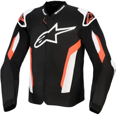 Alpinestars T-GP AIR černo-fluo červená pánská bunda na motorku