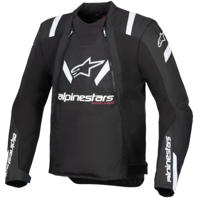 Alpinestars T-Stunt Air černo-bílá bunda na motorku