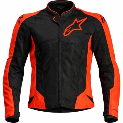 Alpinestars Viper Air V4 fluo červeno-černá pánská bunda na motorku