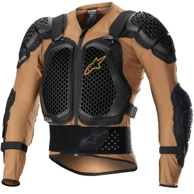 Alpinestars Chránič těla Bionic Action 2 černo-hnědý Alpinestars Chránič těla Bionic Action 2 černo-hnědý