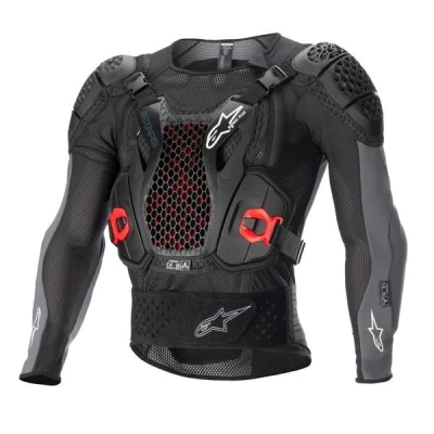 Alpinestars Chránič těla Bionic Plus 2 černo-šedo-červený Alpinestars Chránič těla Bionic Plus 2 černo-šedo-červený