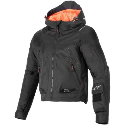 Alpinestars MOLLY AIR černo-fluo korálová dámská bunda na motorku