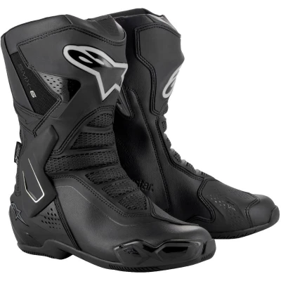 Alpinestars Stella SMX-6 3 Drystar černo-stříbrné dámské boty na motorku