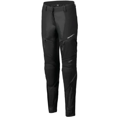 Alpinestars STELLA TROOP-AIR černo-černé dámské kalhoty na motorku