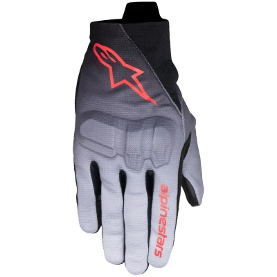 Alpinestars Reef V2 šedo-černo-růžové dámské rukavice na motorku