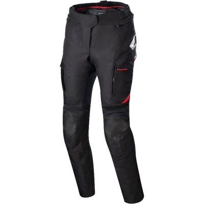 Alpinestars Stella Andes Drystar černo-šedo-červené dámské kalhoty na motorku