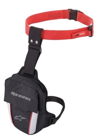 Alpinestars Kapsička na stehno Access černo-červeno-bílá Alpinestars Kapsička na stehno Access černo-červeno-bílá