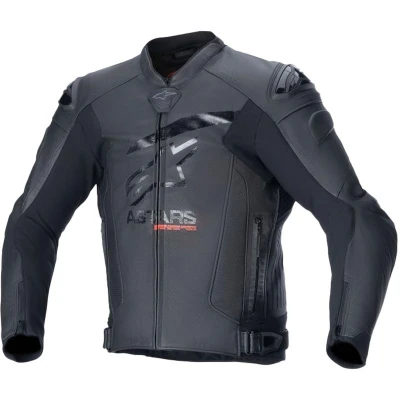 Alpinestars GP Plus R 4 Airflow černo-černá kožená bunda na motorku