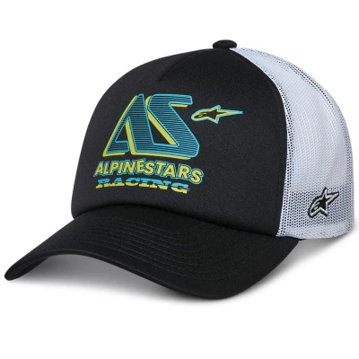 Alpinestars Ayess Trucker černo-bílá pánská kšiltovka