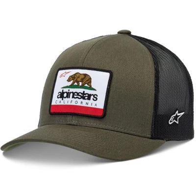 Alpinestars CALI 2.0 zelená kšiltovka