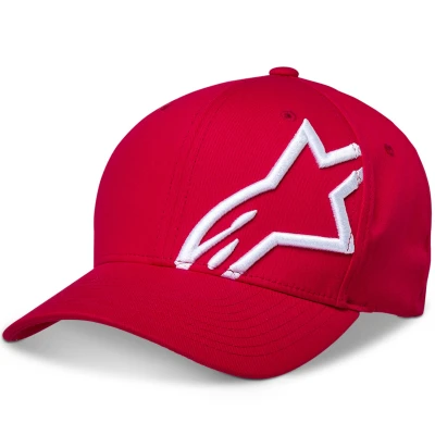 Alpinestars Corp Shift 2 červeno-bílá 2XL/3XL kšiltovka