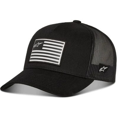 Alpinestars Flag Snap Hat černá pánská kšiltovka