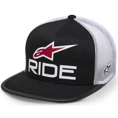 Alpinestars Ride 4.0 ER černo-bílo-červená kšiltovka