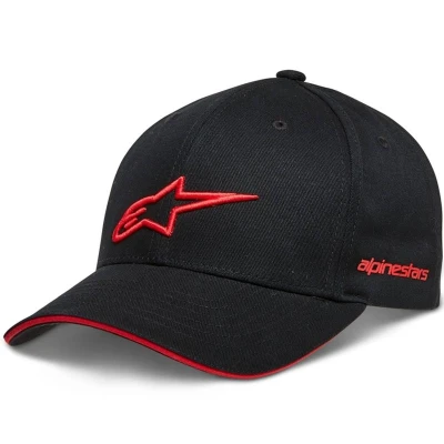 Alpinestars Rostrum Hat černo-červená kšiltovka
