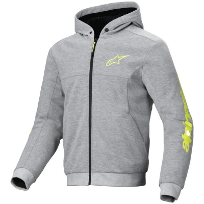 Alpinestars Chrome V2 Sport šedo-žlutá mikina na motorku