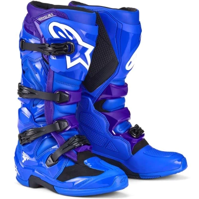 Alpinestars TECH 7 modré motokrosové boty