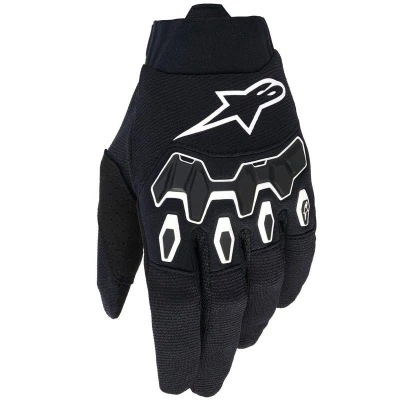 Alpinestars Full Bore V2 černo-bílé pánské motokrosové rukavice
