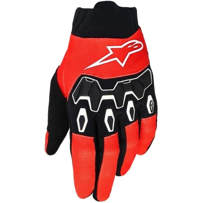 Alpinestars Full Bore V2 oranžovo-černé motokrosové rukavice