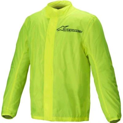 Alpinestars Hurricane Rain 2 fluo žlutá nepromokavá bunda