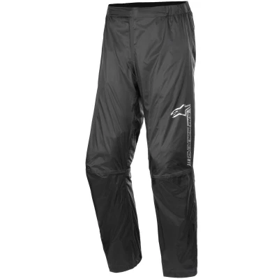 Alpinestars Hurricane Rain 2 černé nepromokavé kalhoty