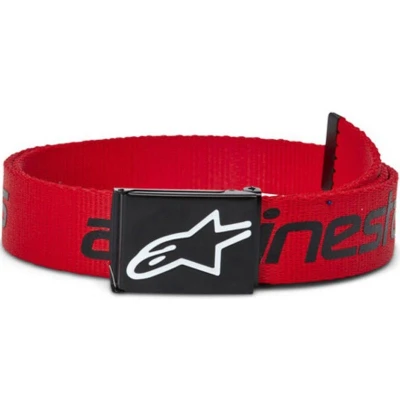 Alpinestars Linear Web Belt černo-červený opasek