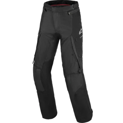 Alpinestars Andes V4 Drystar černé prodloužené pánské motocyklové kalhoty