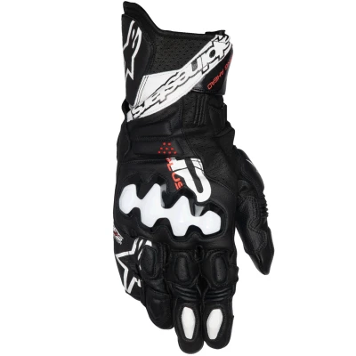 Alpinestars GP Plus R V3 černo-bílé pánské rukavice na motorku