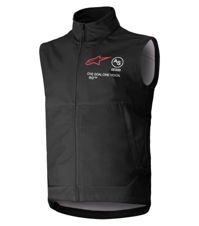 Alpinestars Techstar černá softshellová MX vesta
