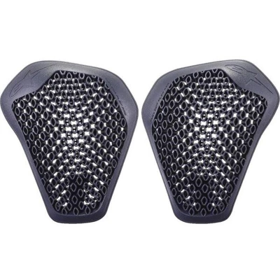 Alpinestars Nucleon Flex PRO CE2 antracitovo-černé vkládací chrániče ramen