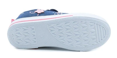 American Club 117-24 modro růžové dětské tenisky
