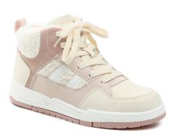 American Club ES198 světle béžové dětské zimní boty